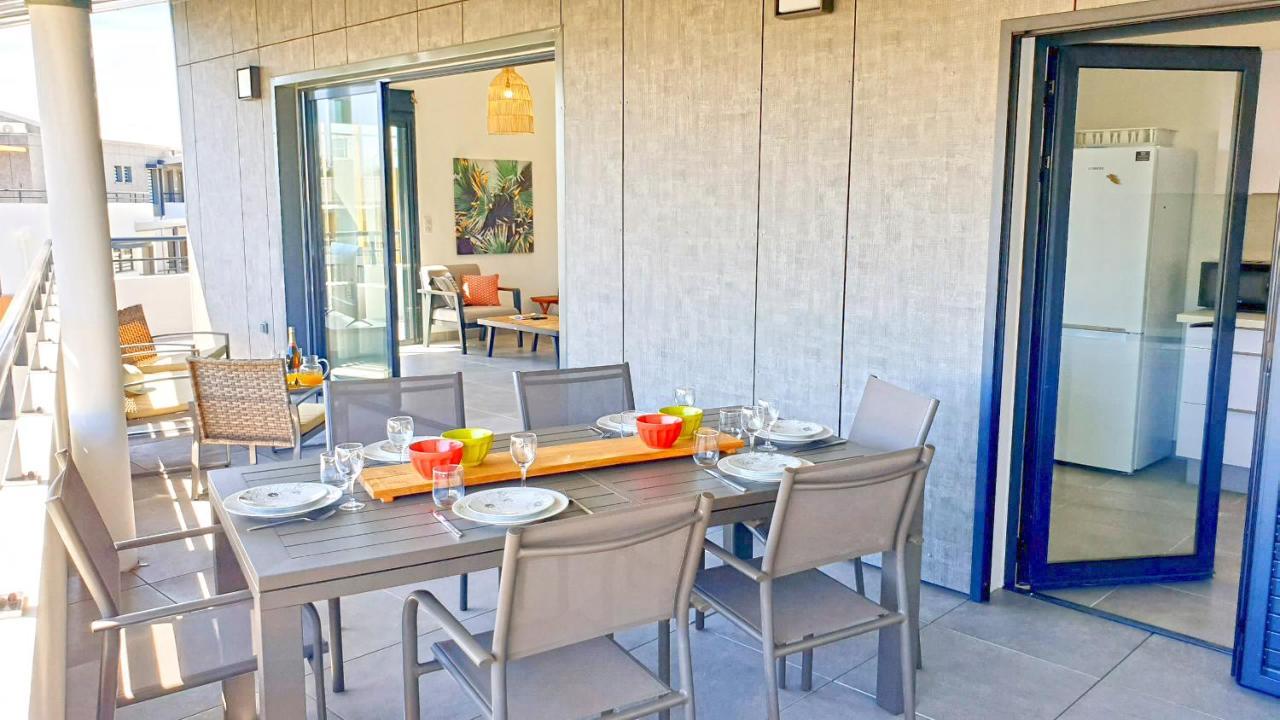 Appartement Etamine, l'Ermitage les Bains, proche du lagon pour 6 personnes La Saline Le Bains Extérieur photo